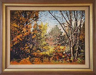 Painting by Teo Kim Liong, oil on canvas