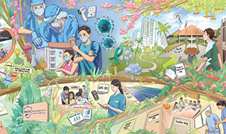 Artwork mural