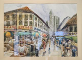 Chinatown Marketplace in the 1980s