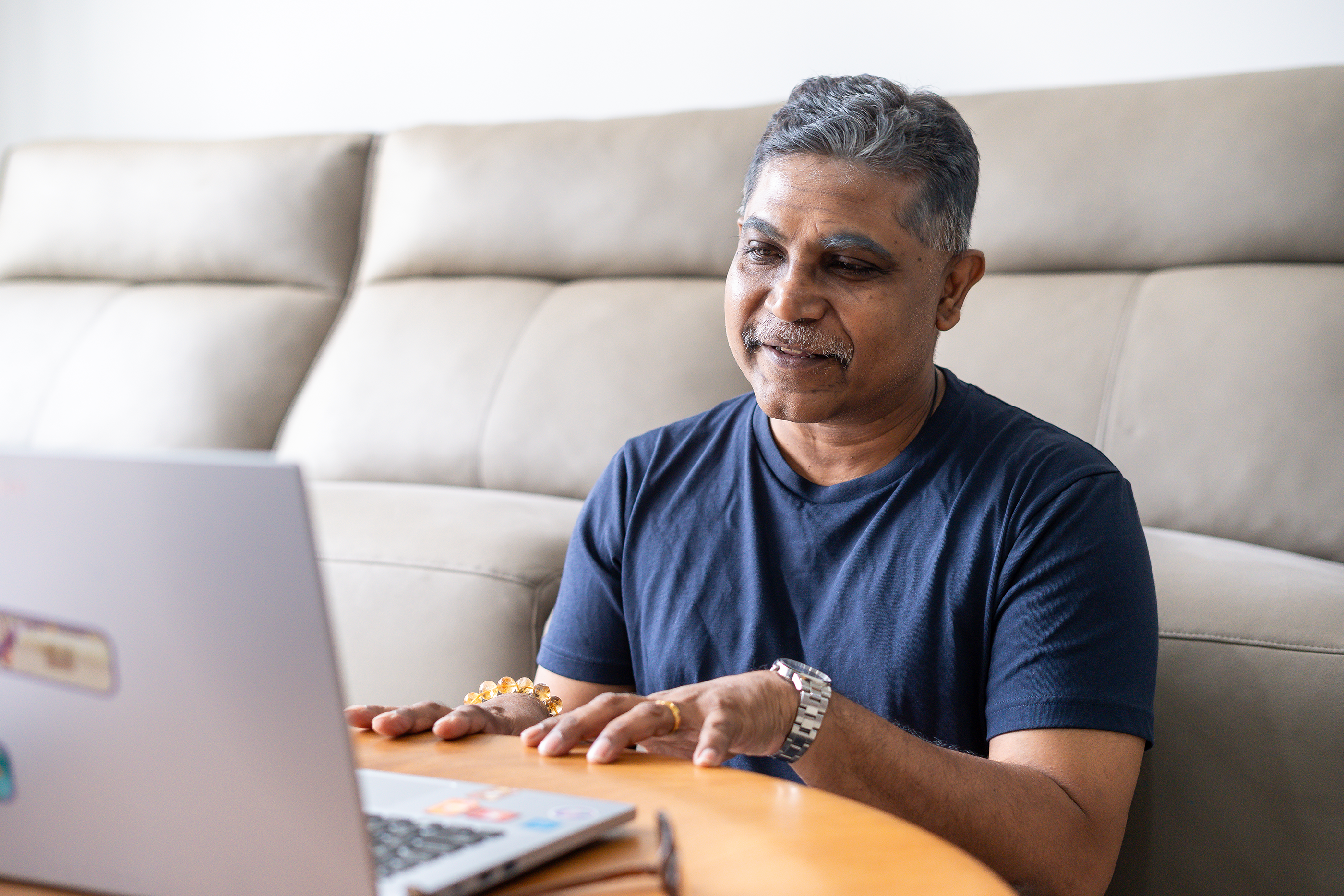 Older adult mental health and wellbeing support