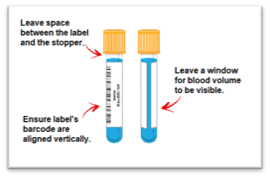 Correct specimen labelling 1