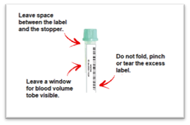 Correct specimen labelling 2